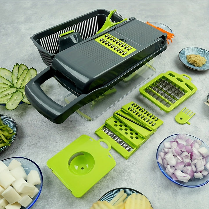 16-Piece Multifunctional Kitchen Chopper Set