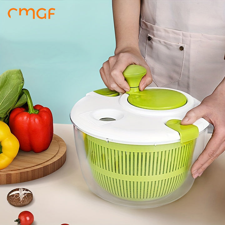 Manual Salad Spinner with Drainer Basket