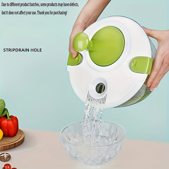 Manual Salad Spinner with Drainer Basket