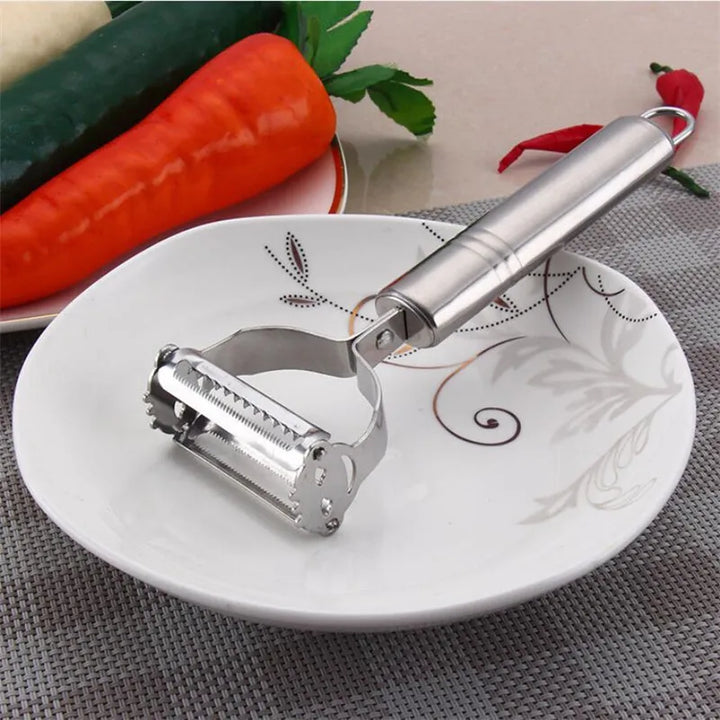 Stainless Steel Vegetable Peeler and Slicer