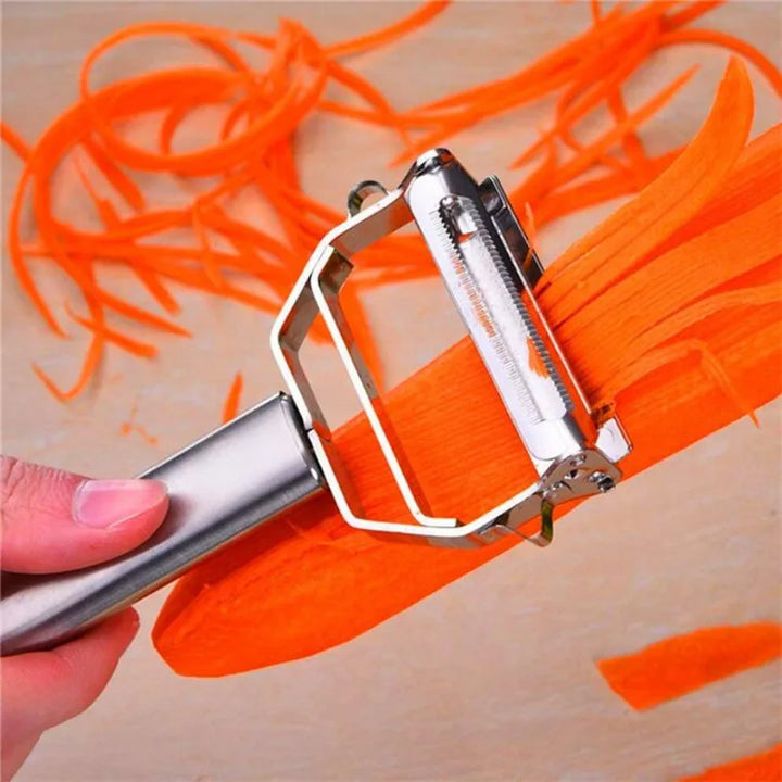 Stainless Steel Vegetable Peeler and Slicer