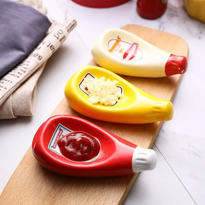 Condiment Shaped Plates