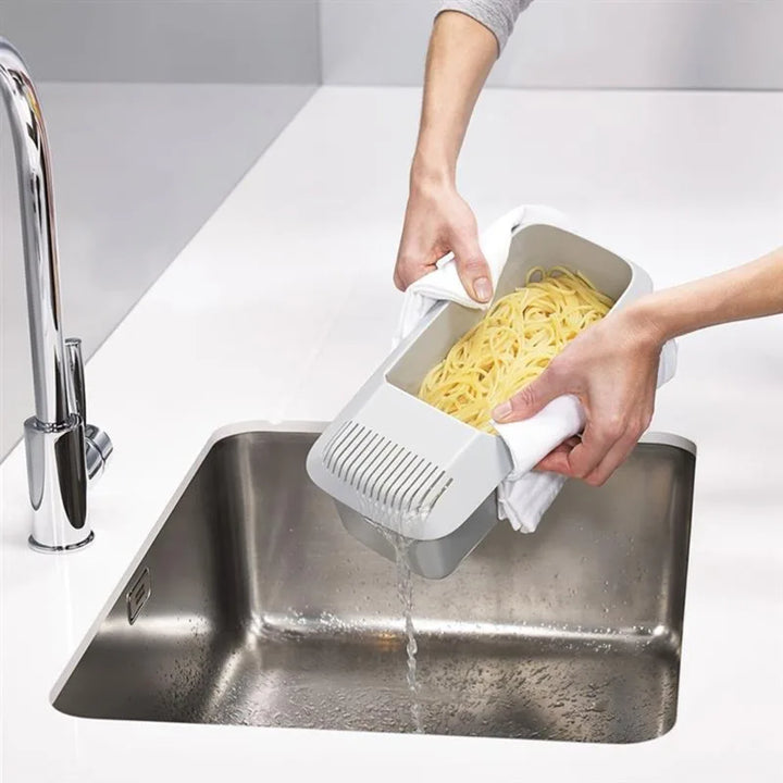 Microwave Noodles Pasta Cooker With Strainer