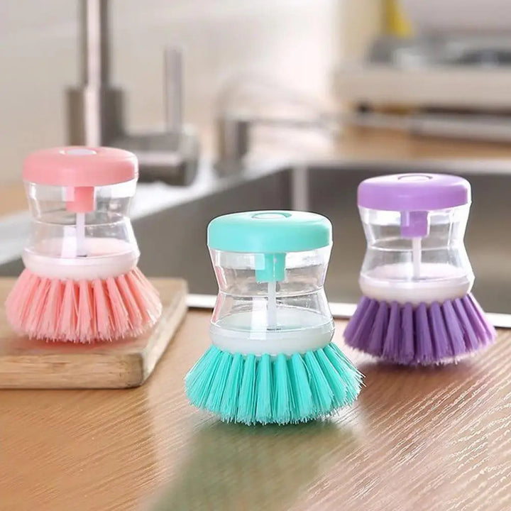 Dish Brush Soap Liquid Dispenser