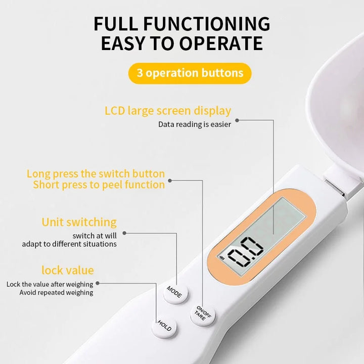 Electronic Kitchen Spoon Scale