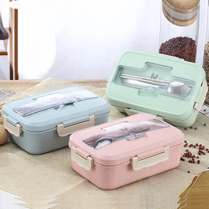 Microwave Lunch Box With Utensils