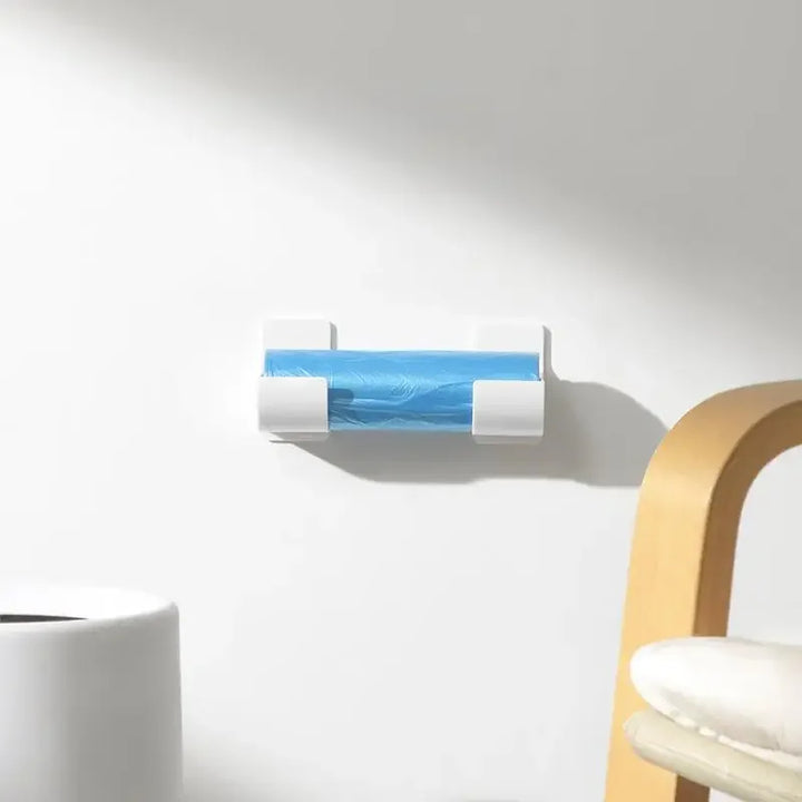 Wall Trash Waste Bag Roll Holder Dispenser