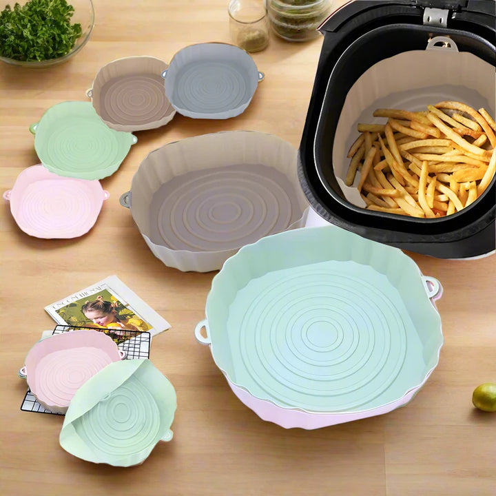 Air Fryer Silicone Basket Tray