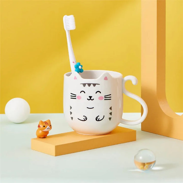 1pc Cute Cartoon Cat Mug