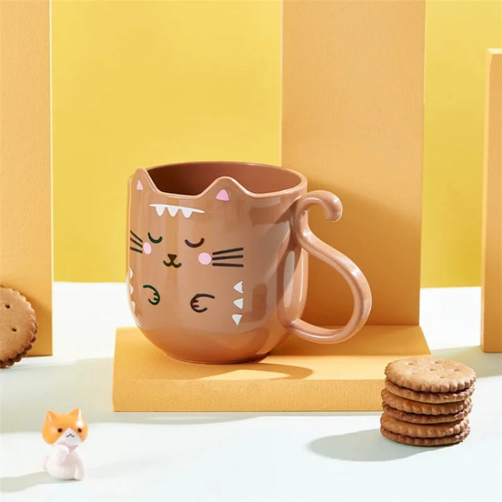 1pc Cute Cartoon Cat Mug