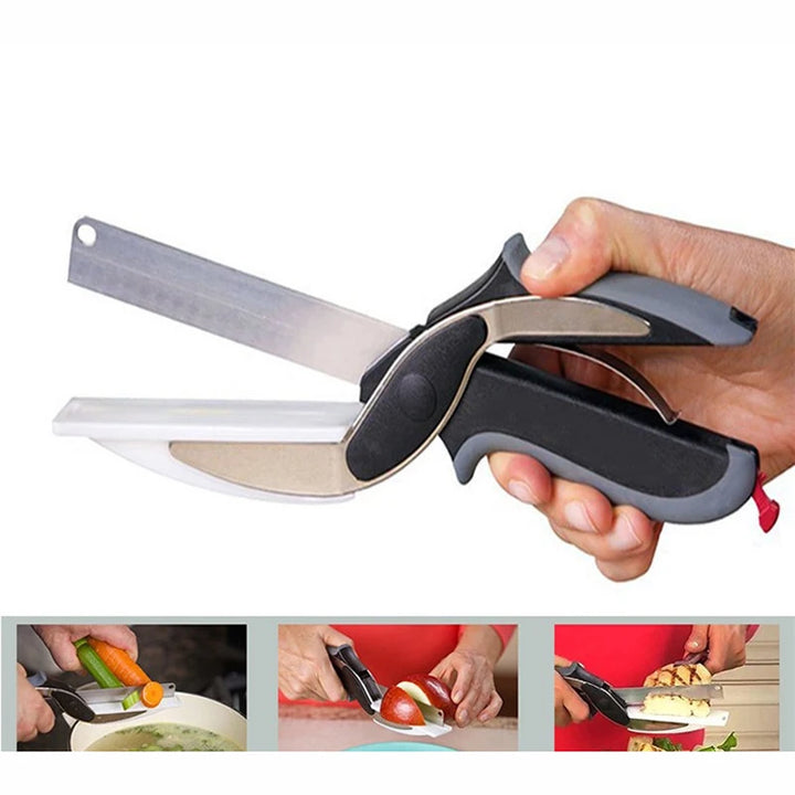 Kitchen Scissor Smart Cutting Board