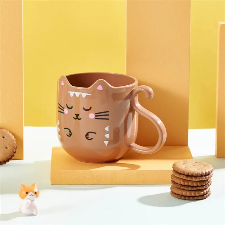 1pc Cute Cartoon Cat Mug