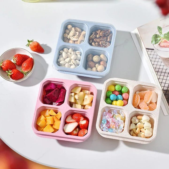 4 Grid Snack Containers