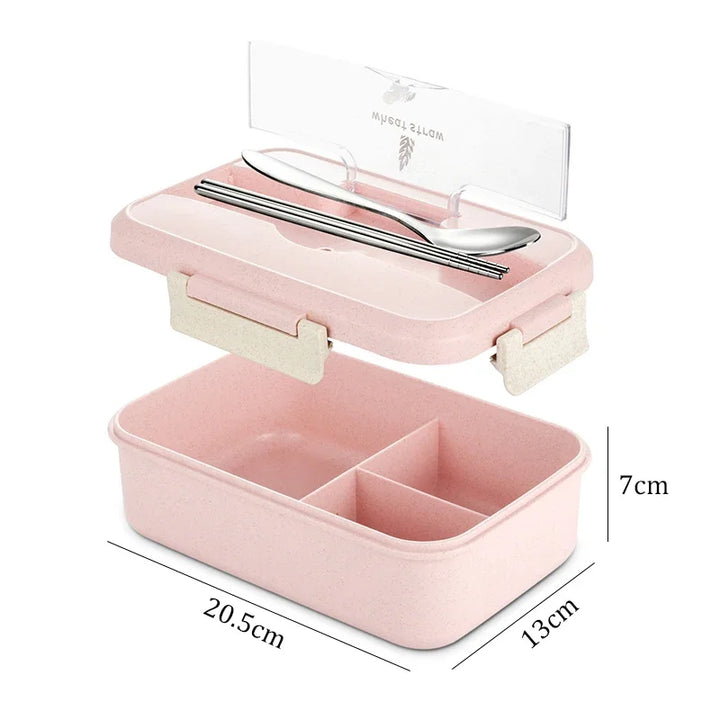 Microwave Lunch Box With Utensils