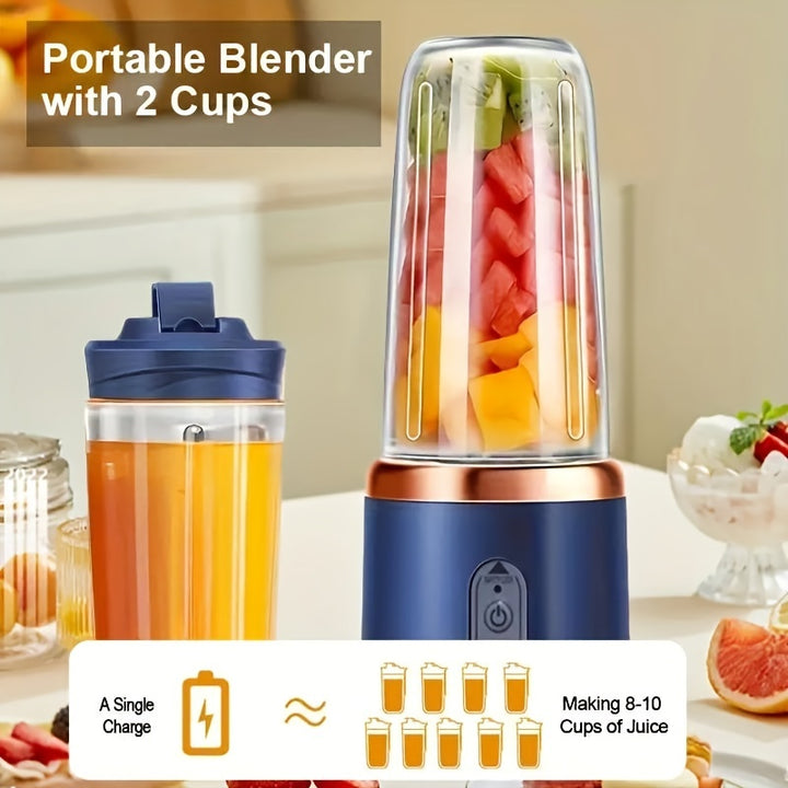 Portable Blender Master for Smoothies, Milkshakes, and Fruit Blending